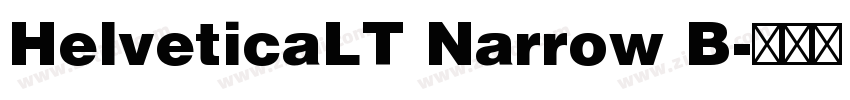HelveticaLT Narrow B字体转换 HelveticaLT Narrow B字体转换